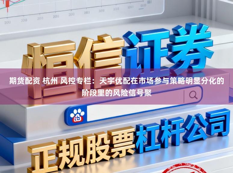 期货配资 杭州 风控专栏：天宇优配在市场参与策略明显分化的阶段里的风险信号聚